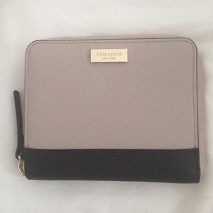 Kate spade zip around color block wallet!